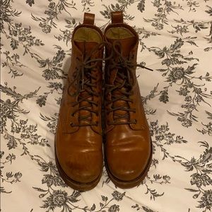 Women’s Frye Veronica Combat Boots 8